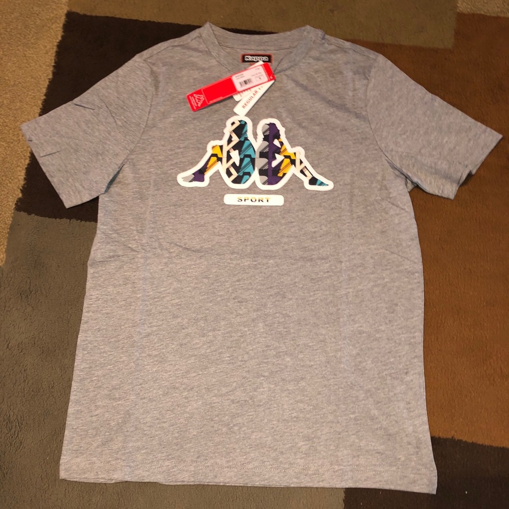 Men’s NWT Kappa Activewear Logo Zobi T-shirt Sz.Md